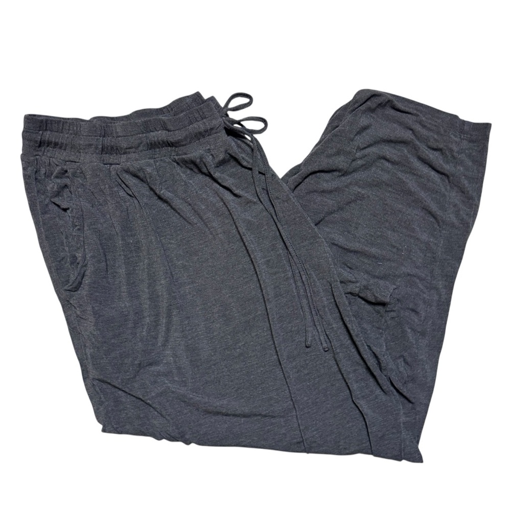 Van Winkle & Co Women's Grey Loungewear Athleisure Drawstring Pants Sz XL